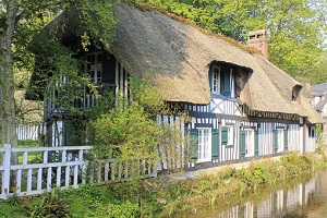 Chaumière normande à vendre