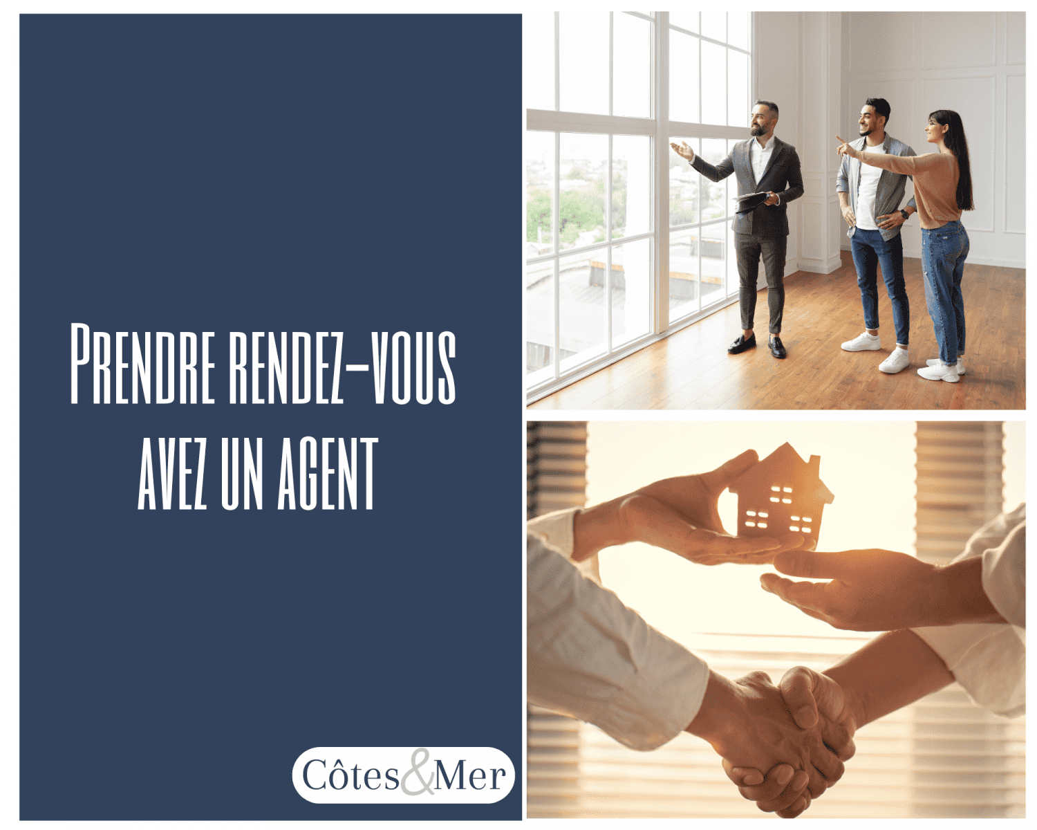 Prenez rendez-vous avec l'un de nos collaborateurs pour votre projet immobilier